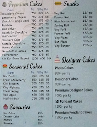 Bake Delicious menu 3