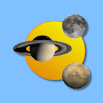 Cover Image of डाउनलोड सूर्य, चंद्रमा और ग्रह 1.6.5b APK