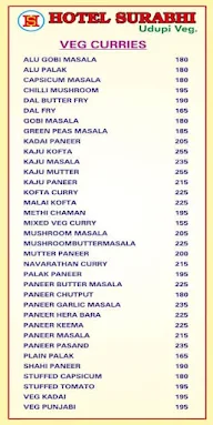 Hotel Surabhi Grand menu 3