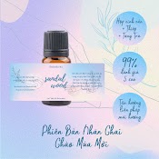 [Kèm Thiệp Tết] Tinh Dầu Gỗ Đàn Hương 10Ml Trầm Lắng, An Tuệ Nguyên Chất Kèm Thiệp Xinh Xinh - Liệu Pháp Mùi Hương