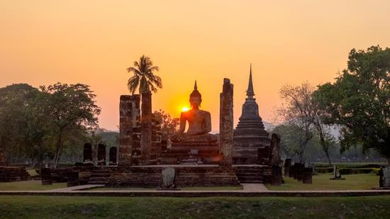 Ayutthaya in Thailand, the former capital of the country