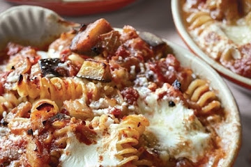 Baked Pasta with Tomatoes & Eggplant | Recipes