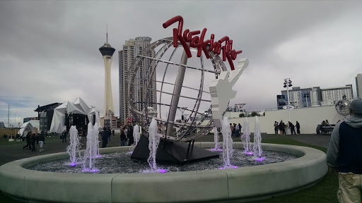 Rockin Rio Globe Fountain