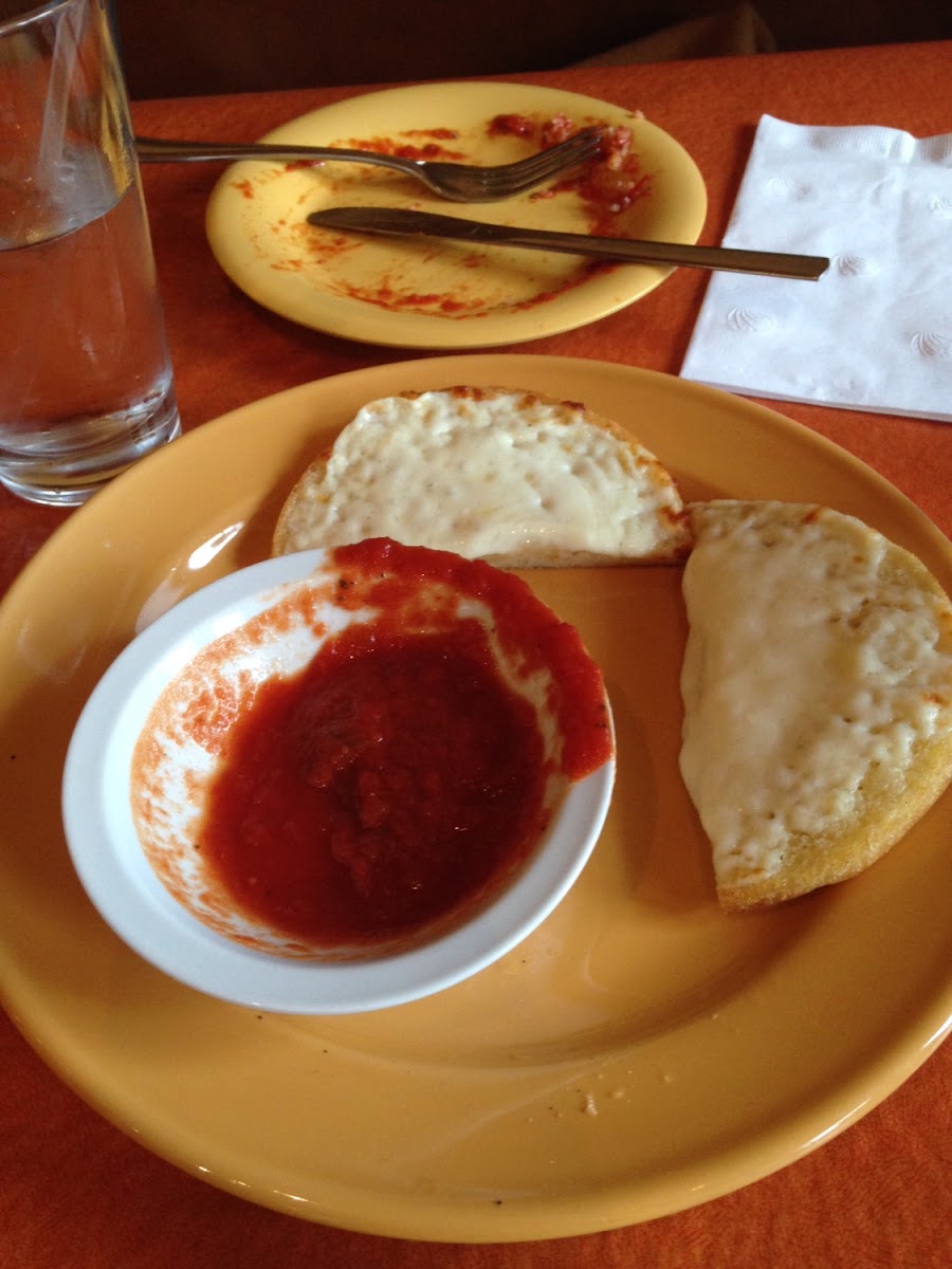 Gluten free cheezy bread