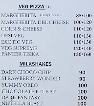 London Pizza & Shakes menu 1