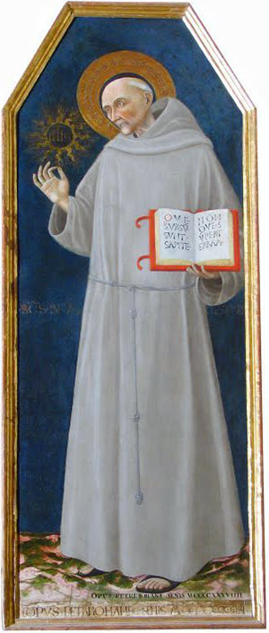 Pietro di Giovanni d’Ambrogio, San Bernardino, 1444, chiesa dell'Osservanza, Siena