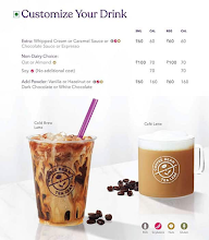 The Coffee Bean And Tea Leaf menu 1