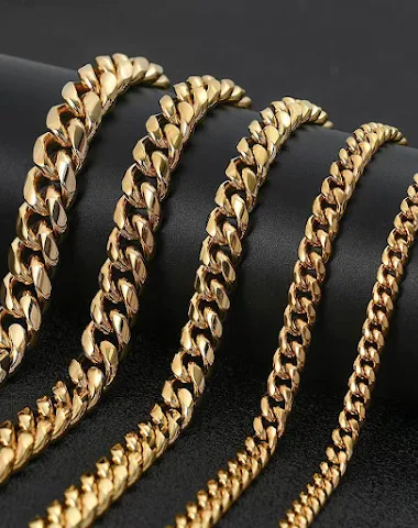 Hip Hop Stainless Steel Necklace Dr - 1