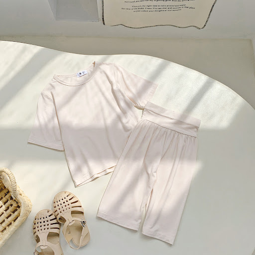 Title 16, Modal Childrens Pajamas Short-sleeved Thin Bel...