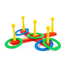 Bộ đồ chơi ném vòng cho bé - POLESIE Toys - Hàng Nhập Khẩu Chính Hãng Từ Châu Âu, An Toàn, Chất Lượng Cao -41388-PLS