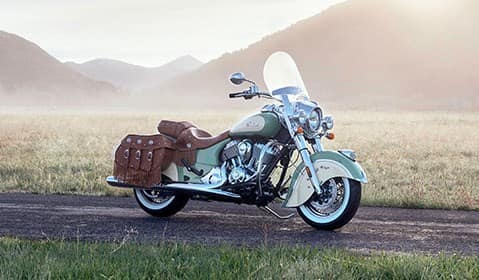 Indian Motorcycle Chief Vintage / Darkhorse cruiser motorcycle - classic and powerful bike with a high-performance engine