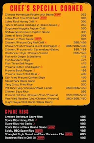 Mr. Chow's menu 1