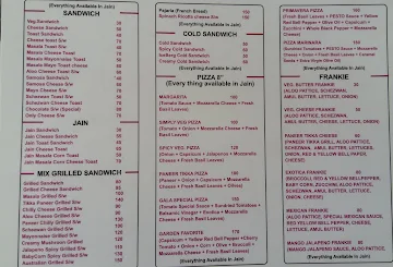 Gala Fast Food menu 
