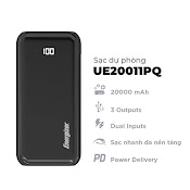 Pin Sạc Dự Phòng Energizer Ue20011Pq Sạc Nhanh Qc 3.0 - Pd 3.0 Dung Lượng 20000Mah