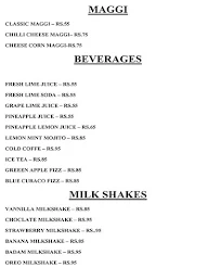 Mick Cheese Factory menu 6