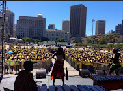 ANC members gather at Grand Parade Picture: ANC twitter @MYANC