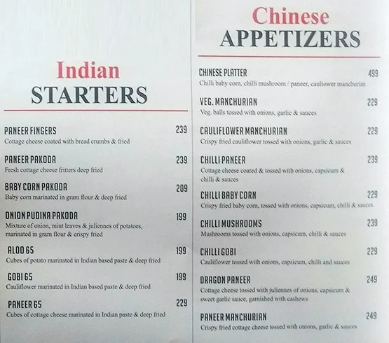 Pind menu 