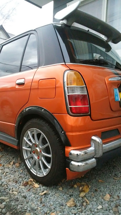 ミラジーノの#ミラジーノラッピング・L700sラッピング・#エンケイホイールに関するカスタム事例の投稿画像4枚目