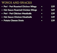 Turkish Chicken Wings menu 1
