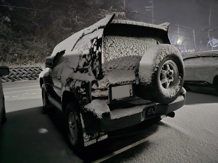 パジェロの積雪に関するカスタム事例の投稿画像5枚目
