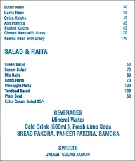 Dilli's Chawla Chik Inn menu 5