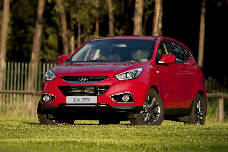 The Hyundai ix35.