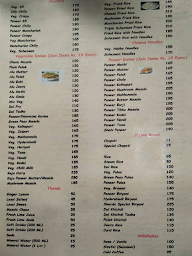 Sharda Restaurant menu 2