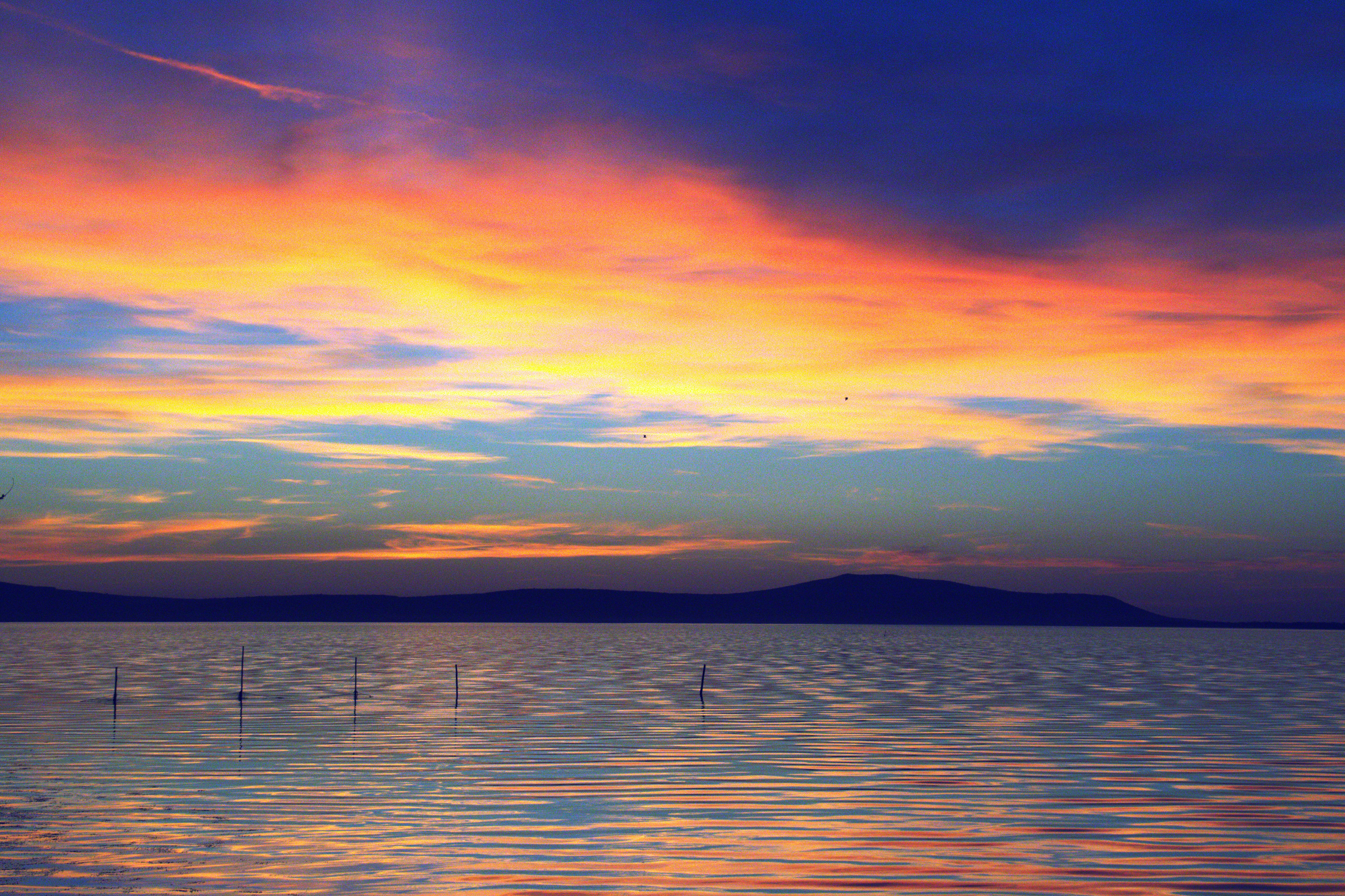 Tramonto sul Lago di Varano di aslan1983