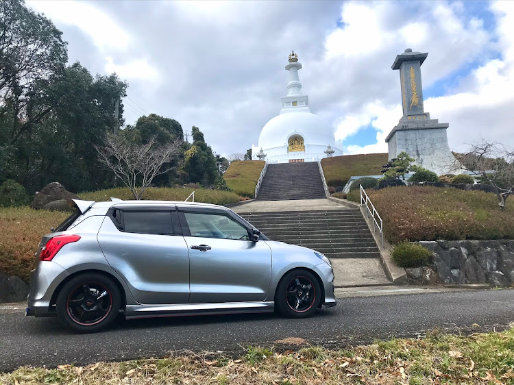 スイフトの佐賀県・仏舎利塔・近場ドライブ・いいね！をしてくれた人に感謝✨に関するカスタム事例の投稿画像4枚目