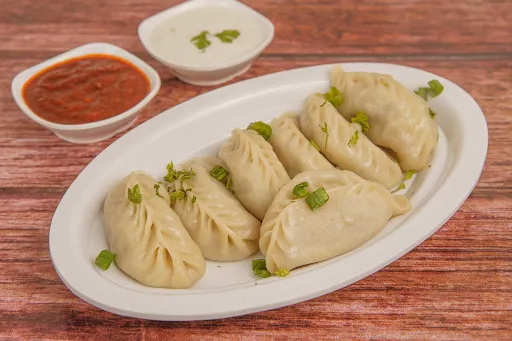 Chicken Steamed Momos [7pc]