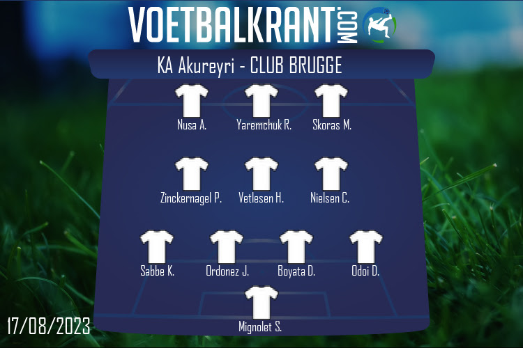 Club Brugge (KA Akureyri - Club Brugge)