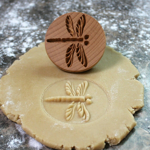 Title 6, Shortbread Mold Gingerbread Cookies Carved With...