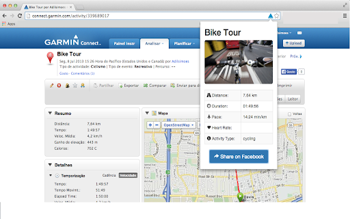 Garmin Metric Share