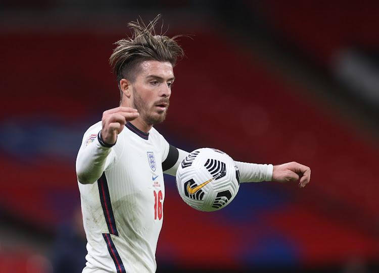 England's Jack Grealish in action against Iceland