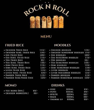 Rock N Roll menu 1