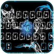 Ghost Keyboard Theme skull ghost and smoke  Icon