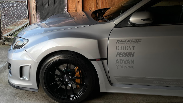 インプレッサ WRX STIの新潟県・GVB/GVF・ドロップシャワー・お散歩・洗車に関するカスタム事例の投稿画像4枚目