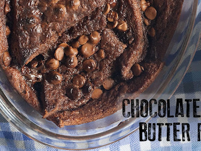 [ベスト] chocolate bread butter pudding 280042-Chocolate bread butter pudding