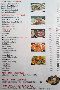 Lavi Foods menu 2