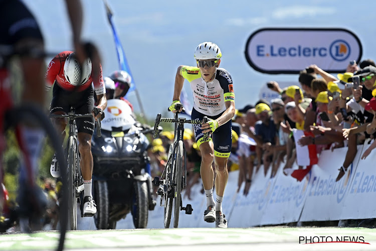 Reden bekend waarom klimmer van Intermarché-Wanty-Gobert Froome nabootste en naar boven liep op klim