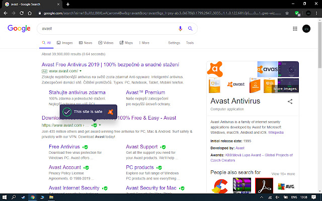 Avast Online Security