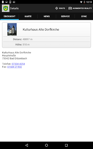 Screenshot Bad Ditzenbach
