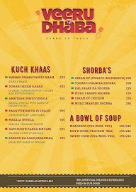 Ghram Dhram menu 1