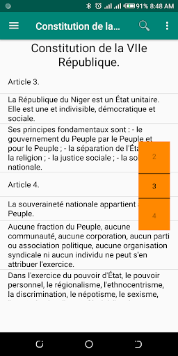 Constitution de la République du Niger. Gratuit.
