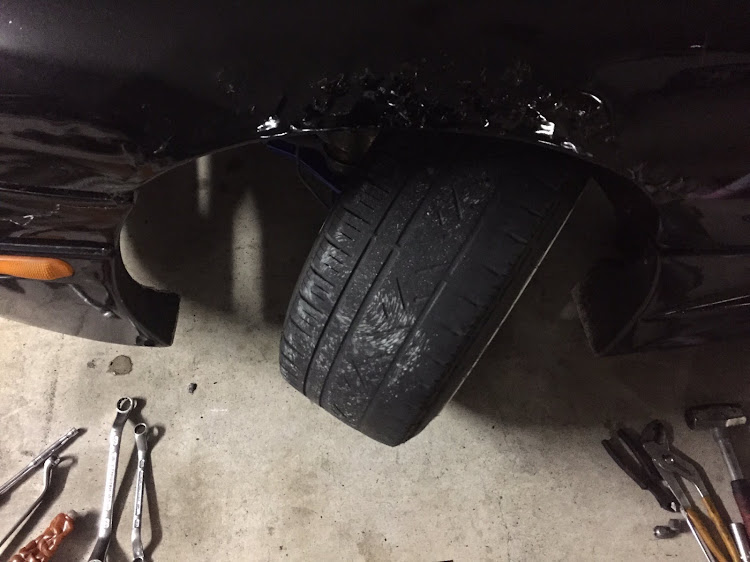シルビアのナックル交換・はじめまして。初投稿です。・DIY・ホイール交換に関するカスタム事例の投稿画像6枚目