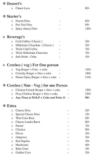 P & K Cafe menu 1