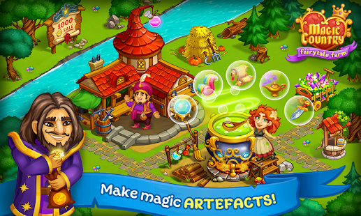 Magic Country: fairy city farm (Mod Gems)