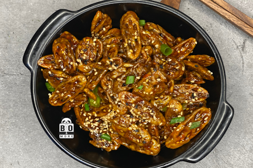 Crispy Honey Lotus Stem