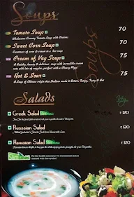 US Pizza menu 2