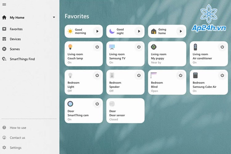 Ứng dụng SmartThings cho Windows 10